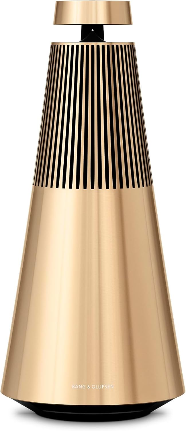 Bang & Olufsen Beosound 2 (3rd Generation) Multiroom Wi-Fi Speaker, Gold Tone