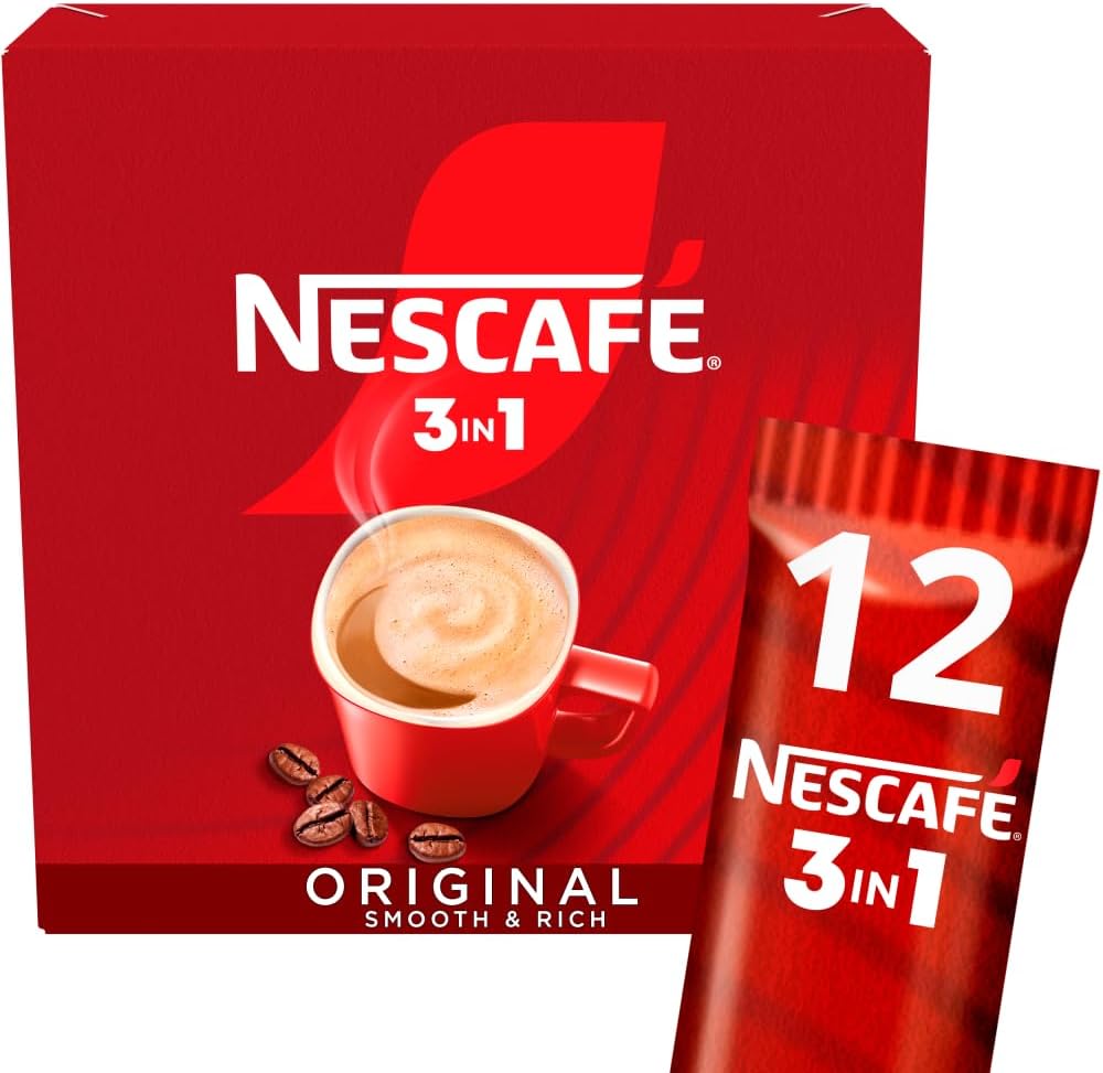 NESCAFE 3 IN 1's Original (1 Pack 12 Drinks)