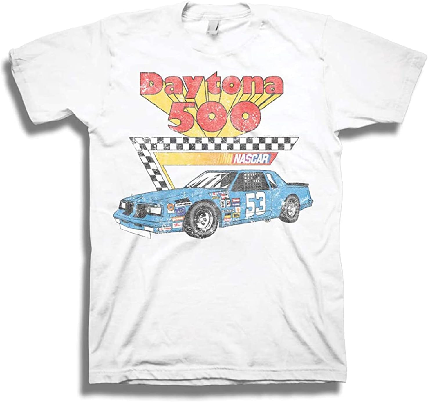 NASCAR Vintage Daytona 500 Shirt - Vintage Race Car Racing Mens Graphic T-Shirt