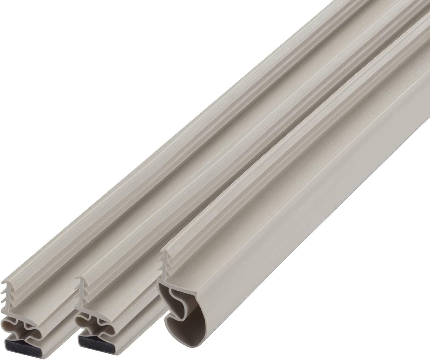 M-D Building Products 01610 Beige Vinyl with Magnetic Strip Top and Sides Door Seal Kit for Steel Doors