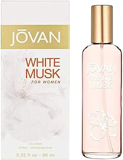 White Musk By Jovan For Women, Cologne Spray, 3.25-Ounce Bottle