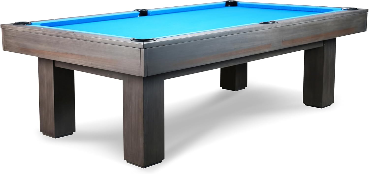 Regal Slate Billiard Pool Table with Professional 1" Thick 3 pcs Slate