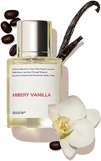 Dossier - Ambery Vanilla 1.7Oz (50ml) - Eau de Parfum - Inspired by YSL's Black Opium - Long-lasting Fragrance - Feminine