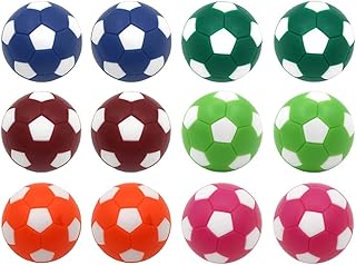 Table Soccer Foosballs Replacement Balls Mini Multicolor 36mm Official Foosball 12 Pack