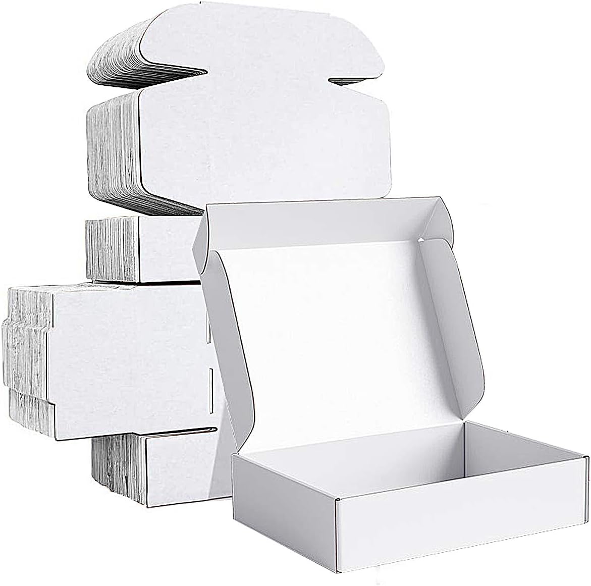 White Cardboard Box Kraft Corrugated Mailing Shipping Boxes Small Postal Gift Mailer 27x16x5cm Pack of 15