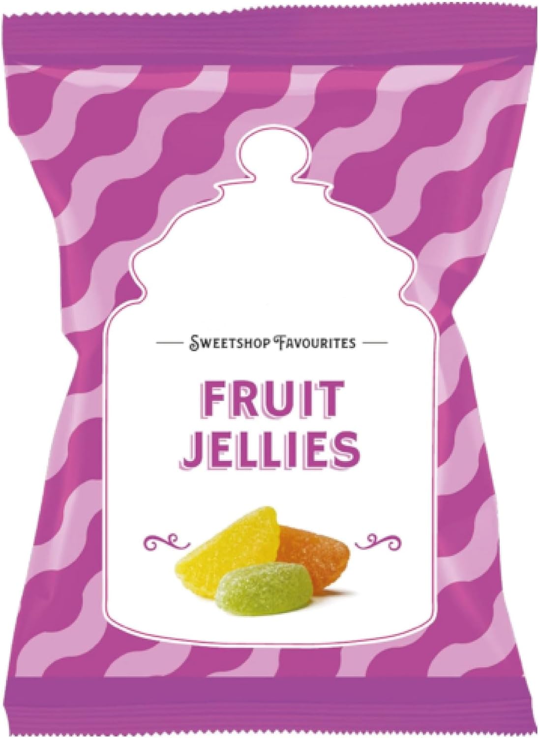 Bondds Fruit Jellies | Sugar Coated | Chewy Fruit Jellies | No Artificial Colour | 130g | (Pack of 6)