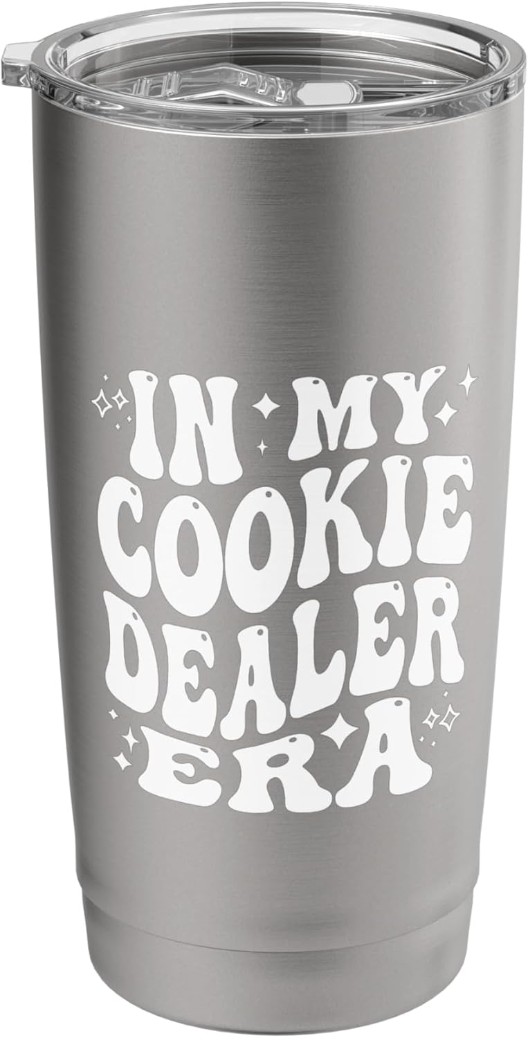 In My Cookie Dealer Era Holiday Baker Sweet Treats Stainless Steel Insulated Tumbler
