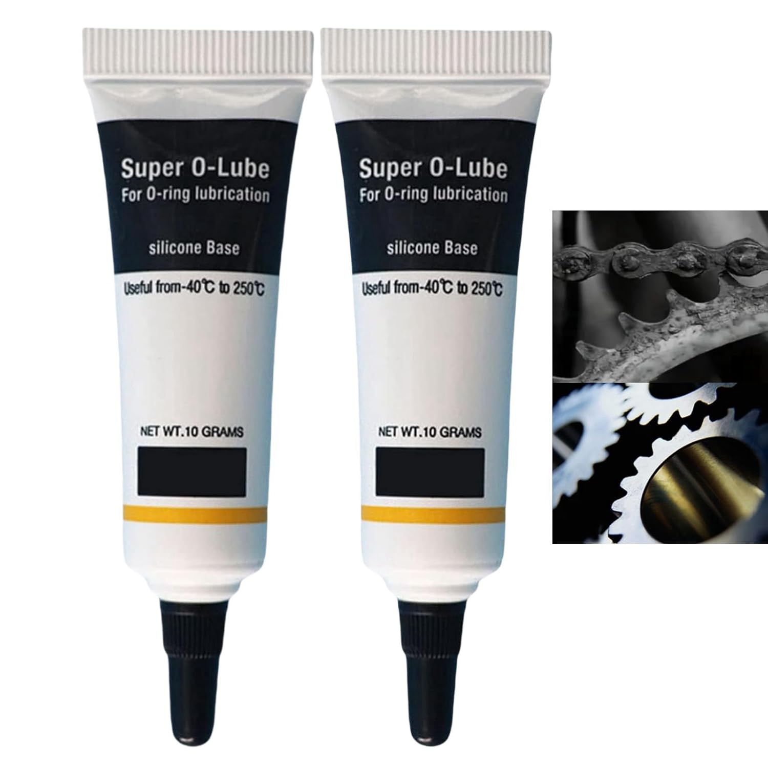 2Pcs Silicone Grease for O-Rings,Plumbers Silicone Grease,Waterproof Plumbers Silicon Faucet Grease,Heat and Cold Resistance Machine Lube,Lubricant Plumbers Grease,Grease for Multifunctional Use