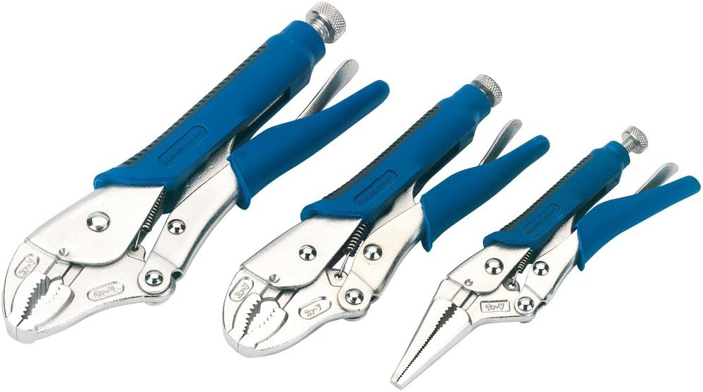 Draper 88293 3-Piece Self-Grip Pliers Set
