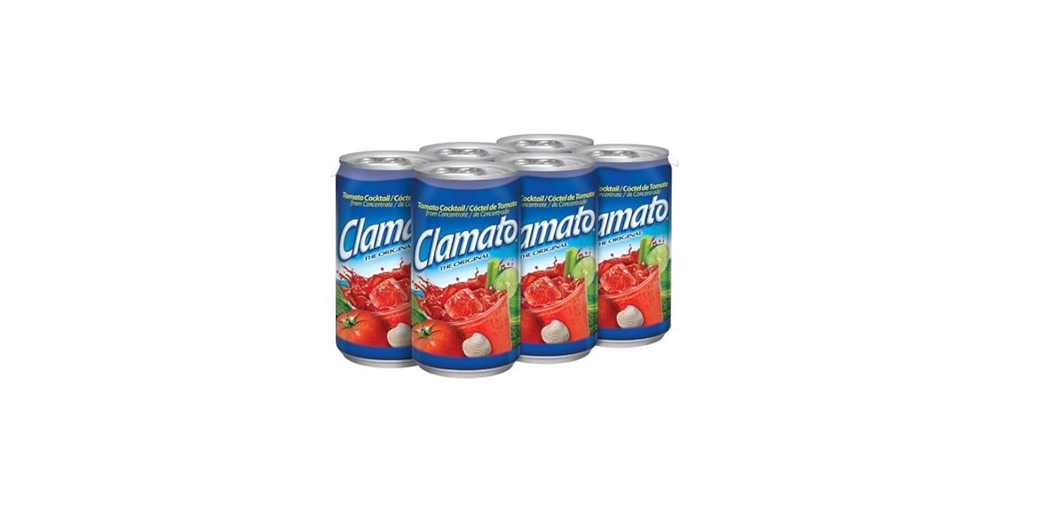 Clamato The Original 5.5fl.oz, 6 Pack
