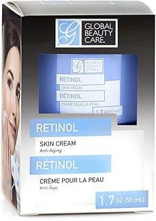 Global Beauty Care Retinol Anti-Wrinkle Anti-Aging Premium Skin Care Cream 1.7oz