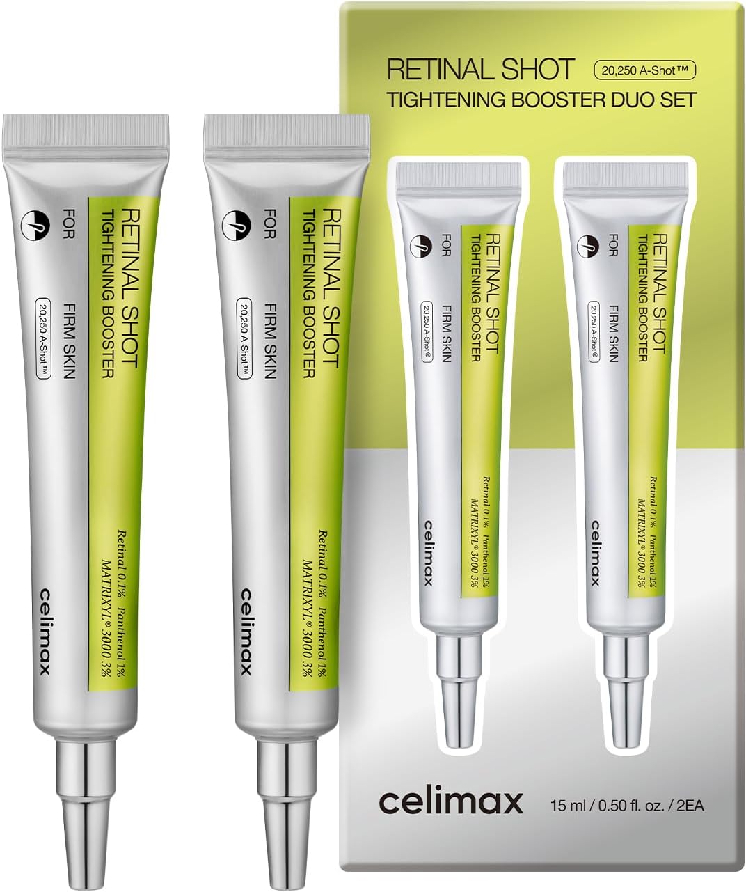 celimax The Vita A Retinal Shot Tightening Booster (Duo Set 15ml x 2)
