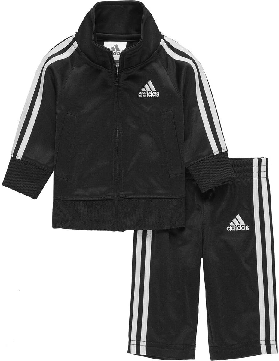 adidas Baby Boys' Tricot Jacket & Pant Track Suit Clothing Set
