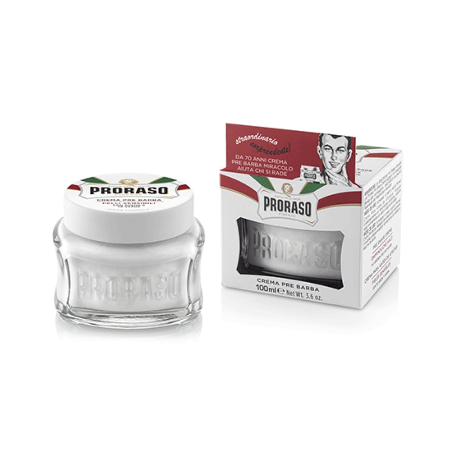 Proraso Pre Shave Conditioning Cream - Oatmeal & Green Tea