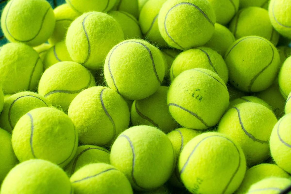 30 Used Tennis Balls For Dogs. Choose From 4 Different Ball Conditions, From "Excellent" to "Good" (30 "Good" Condition Used Tennis Balls)
