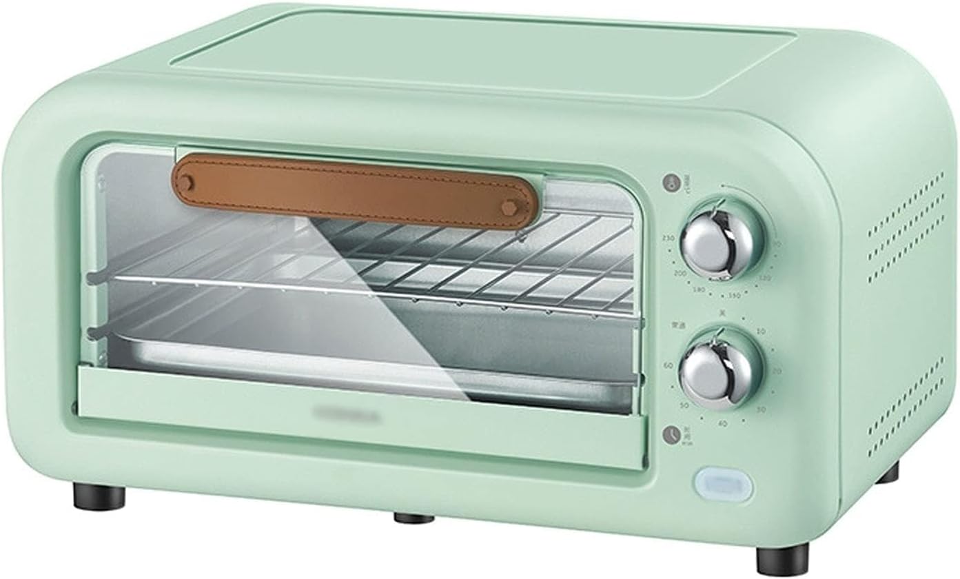 MNBVH Catering Countertop Convection Oven,Electric Oven, Multipurpose Snack Toaster Oven For Home Restaurant, 12L Small Oven, Mini Multi-Functioning Retro Toaster Oven
