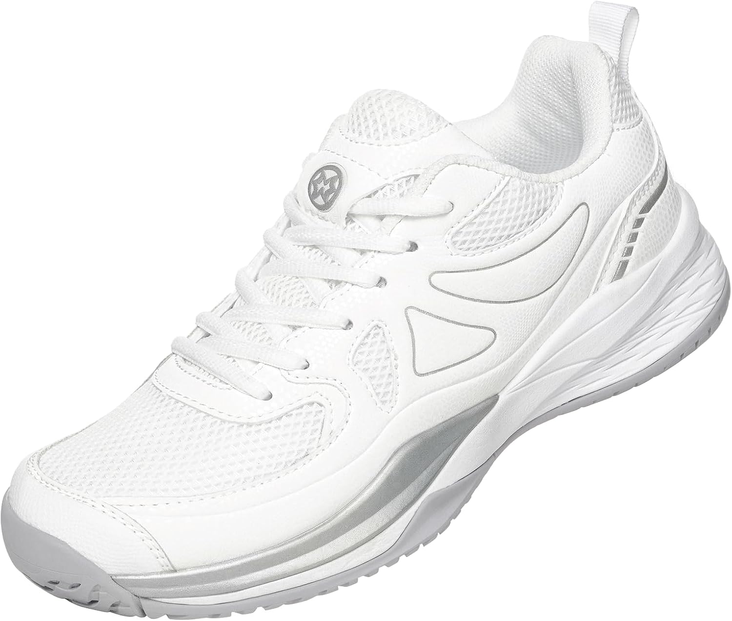 Sisttke Men's Badminton Pickleball Tennis Shoes | Lightweight,Breathable,Non-Slip Court Sneakers,for Racquet Sports Training
