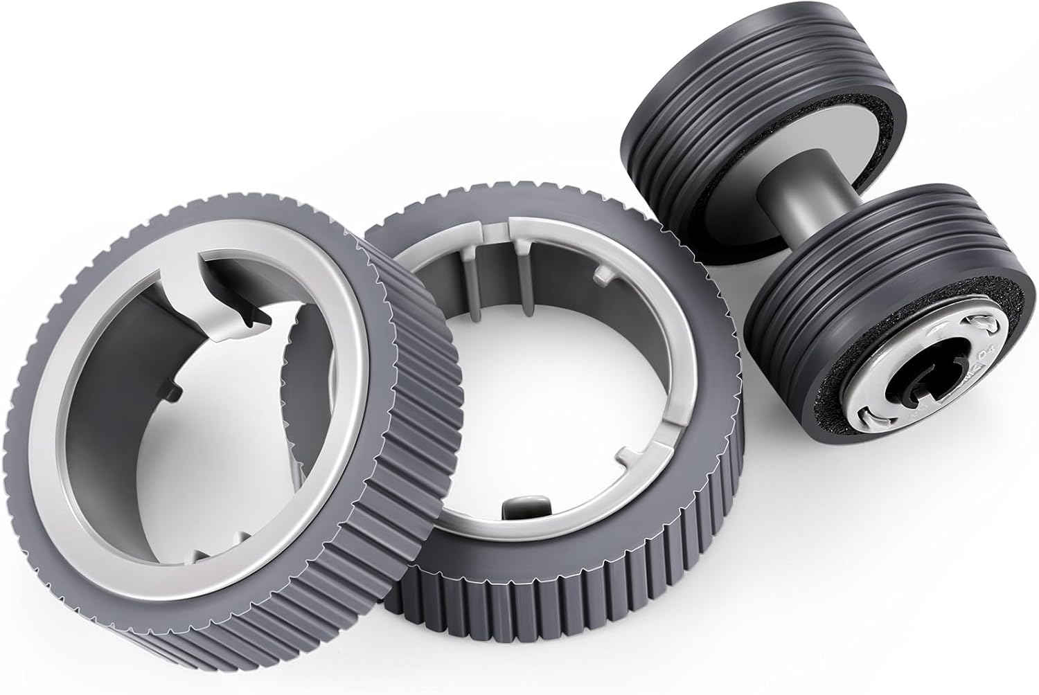 PA03670-0001 PA03670-0002 Scanner Brake and Pick Roller Set Scanner Paper Consumable Kit Computer Scanner Accessories Compatible with Fi-7160 Fi-7260 Fi-7140 Fi-7240 Fi-7180 Fi-7280 Fi-7300nx