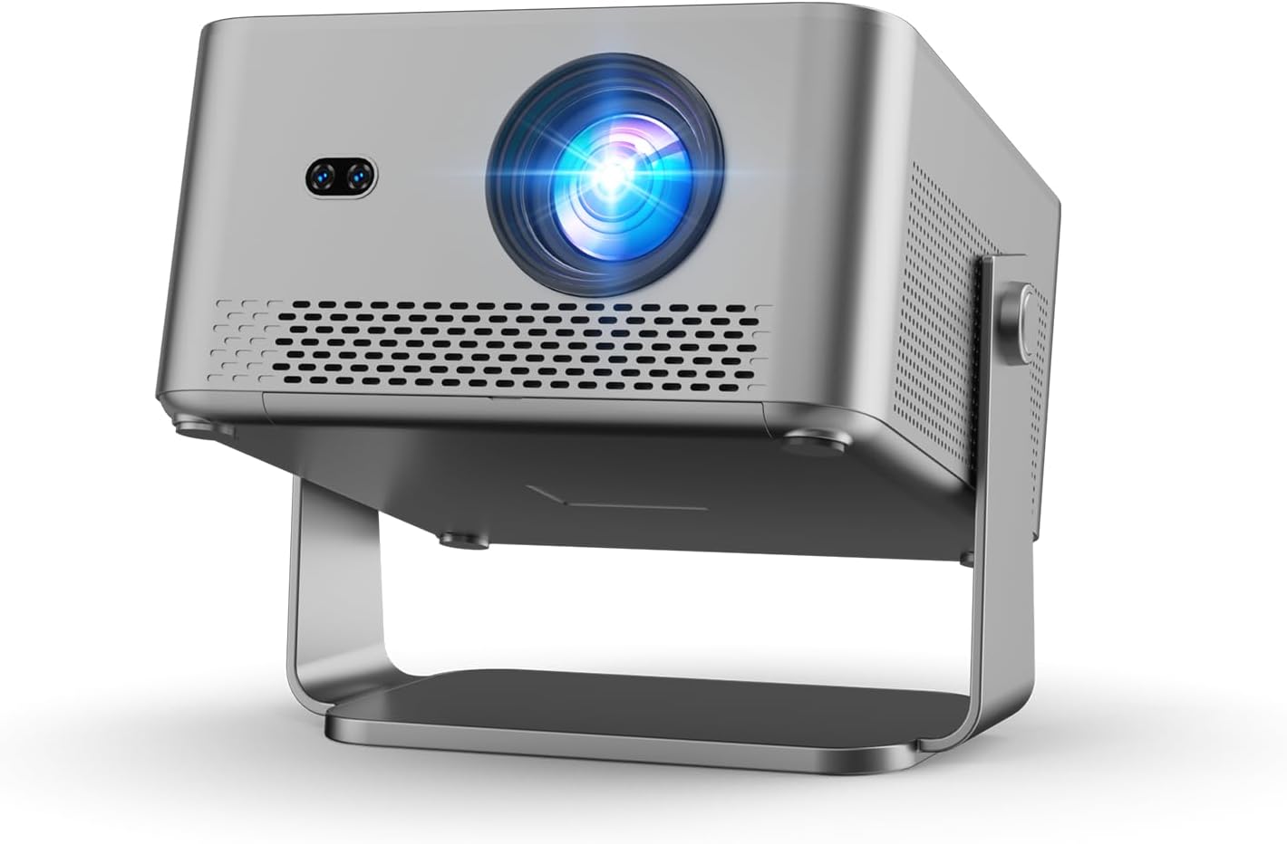 Magcubic 4K Smart Projector with WiFi and Bluetooth, 800 ANSI, TV Stick Built-in, Auto Focus & Keystone, Voice Control, 180° Rotatable Portable Movie Proyector for Home Theater Outdoor Bedroom