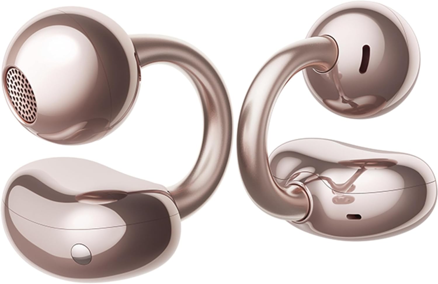 HUAWEI FreeClip, Groundbreaking Aesthetic Design, Feather-light Wearing, Open-ear Listening, AI Crystal-Clear Call, Long Battery Life, Dual-Device Connections, Rose Gold