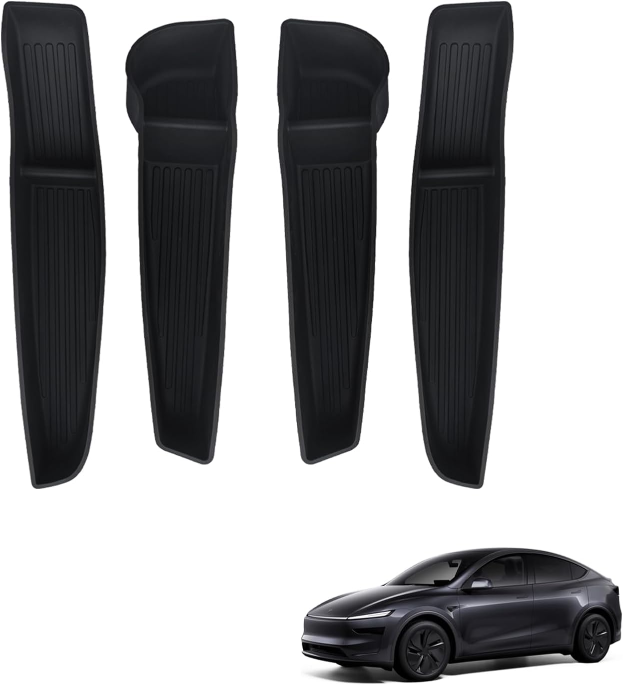 JSUDQR Car Door Side Storage Box for Tesla Model Y 2025