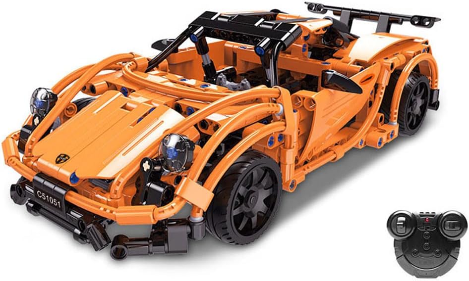 CADA C51051W Racing Car Chassis (421 Pieces) Clamping Blocks