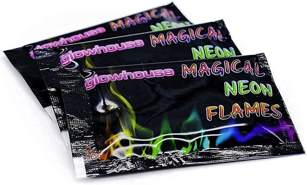 The Glowhouse Magic Neon Flames Mystical Fire Colourant (12 Pack)
