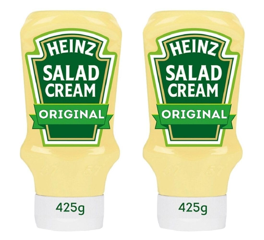 Heinz Salad Cream Original Squeezy (425g) - Pack of 2
