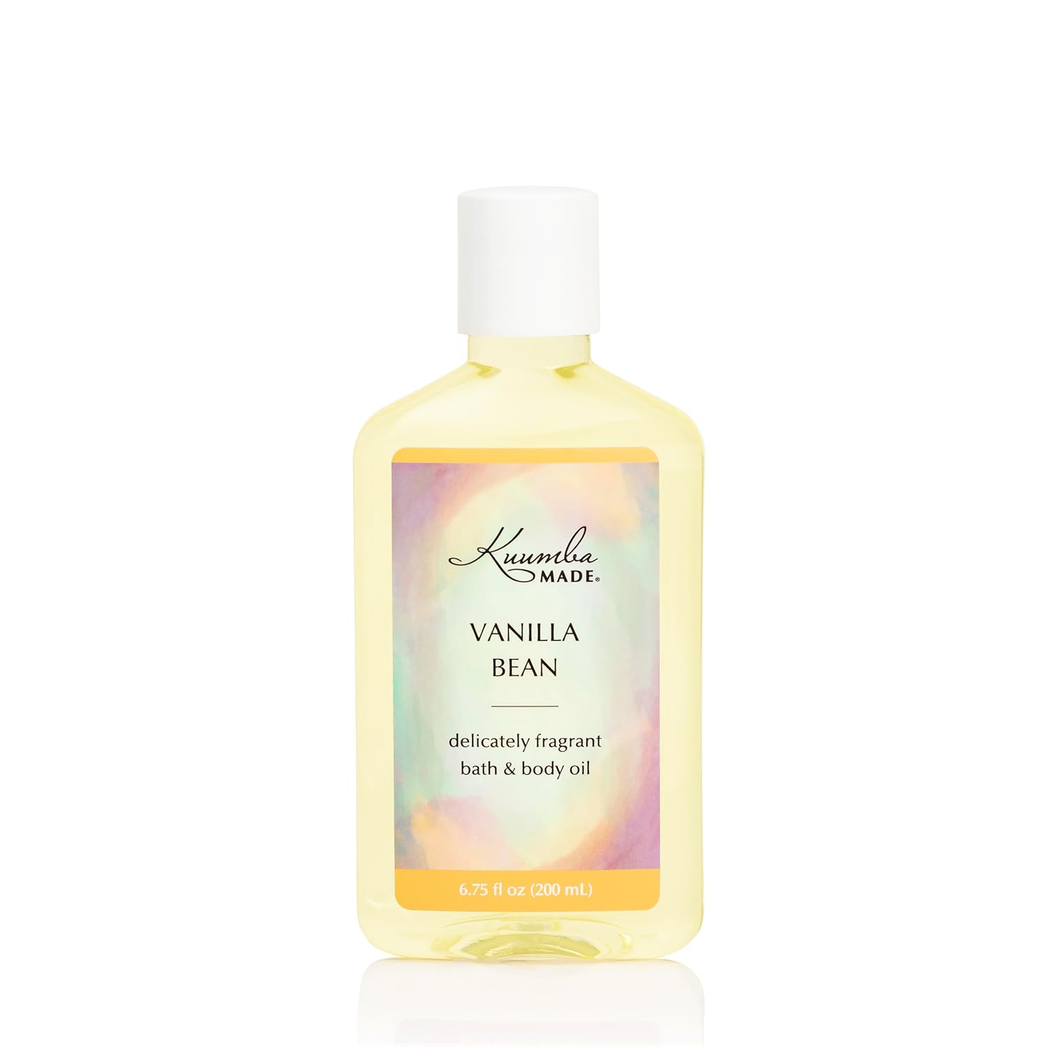 Kuumba Made Vanilla Bean Bath and Body Oil 6.75 fl oz (200ml) | Moisturizing & Scented Body Oil