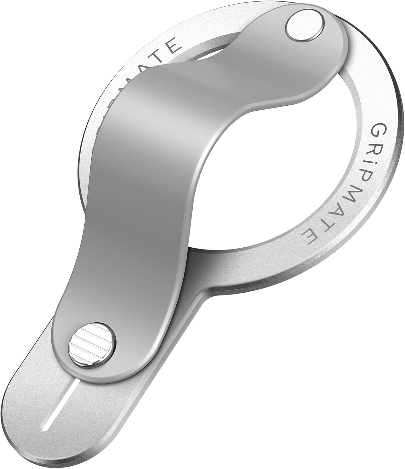 for MagSafe Phone Grip for iPhone - Magnetic Phone Ring Holder Detachable for iPhone 16 - Comfortable Finger Phone Loop Grip for Apple 15/14/13/12, Silver