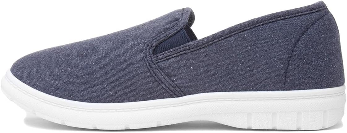 Hobos Baker Mens Navy Twin Gusset Canvas