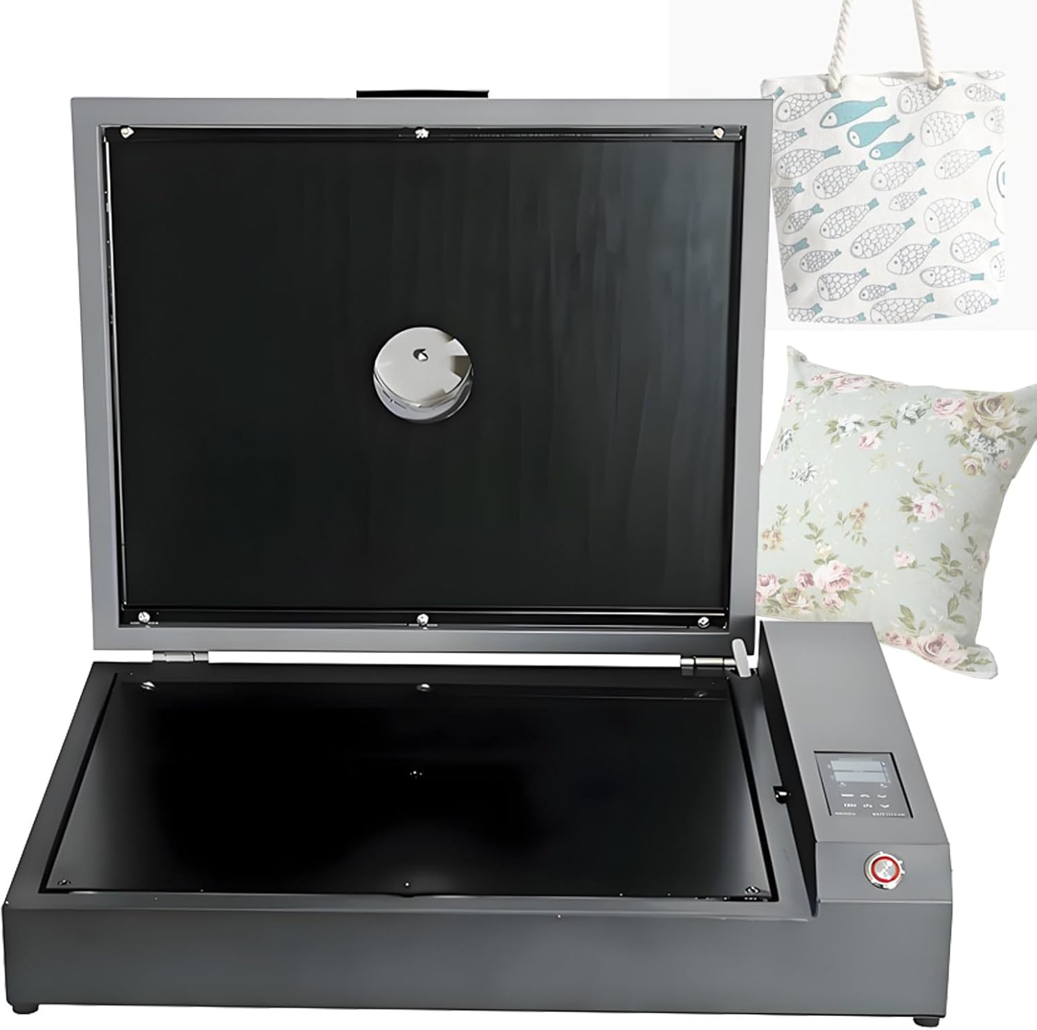 DTF Dryer and Heater Oven, A3/A4/A5 DTF Curing Oven, 930W DTF Transfer Printing Oven Curing Transfer Film with Temperature Control (0-200°C) and Timer, 40x32cm Heating Area