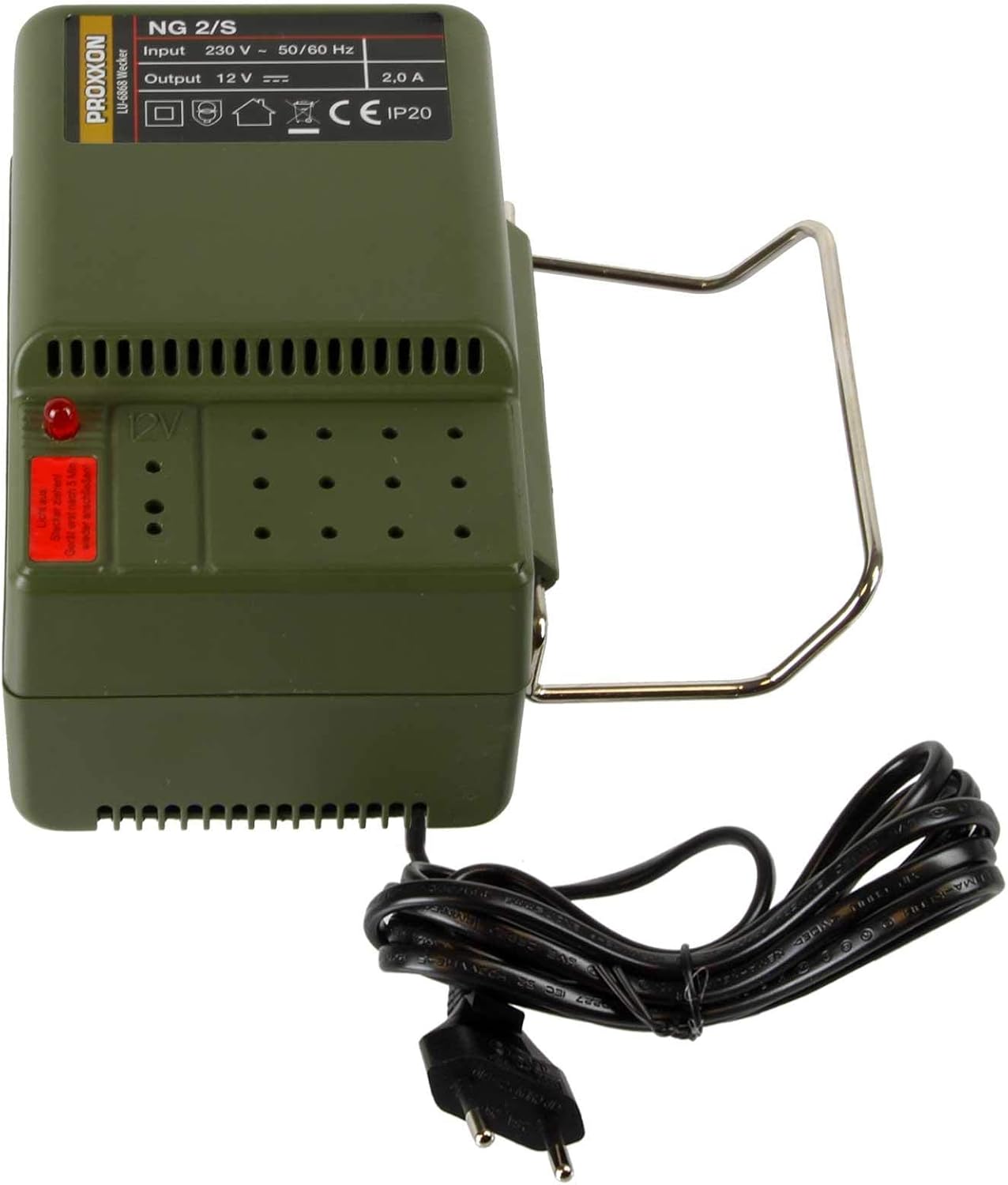 Proxxon 28706 Power Supply NG 2/S, 0 W, 230 V, Green