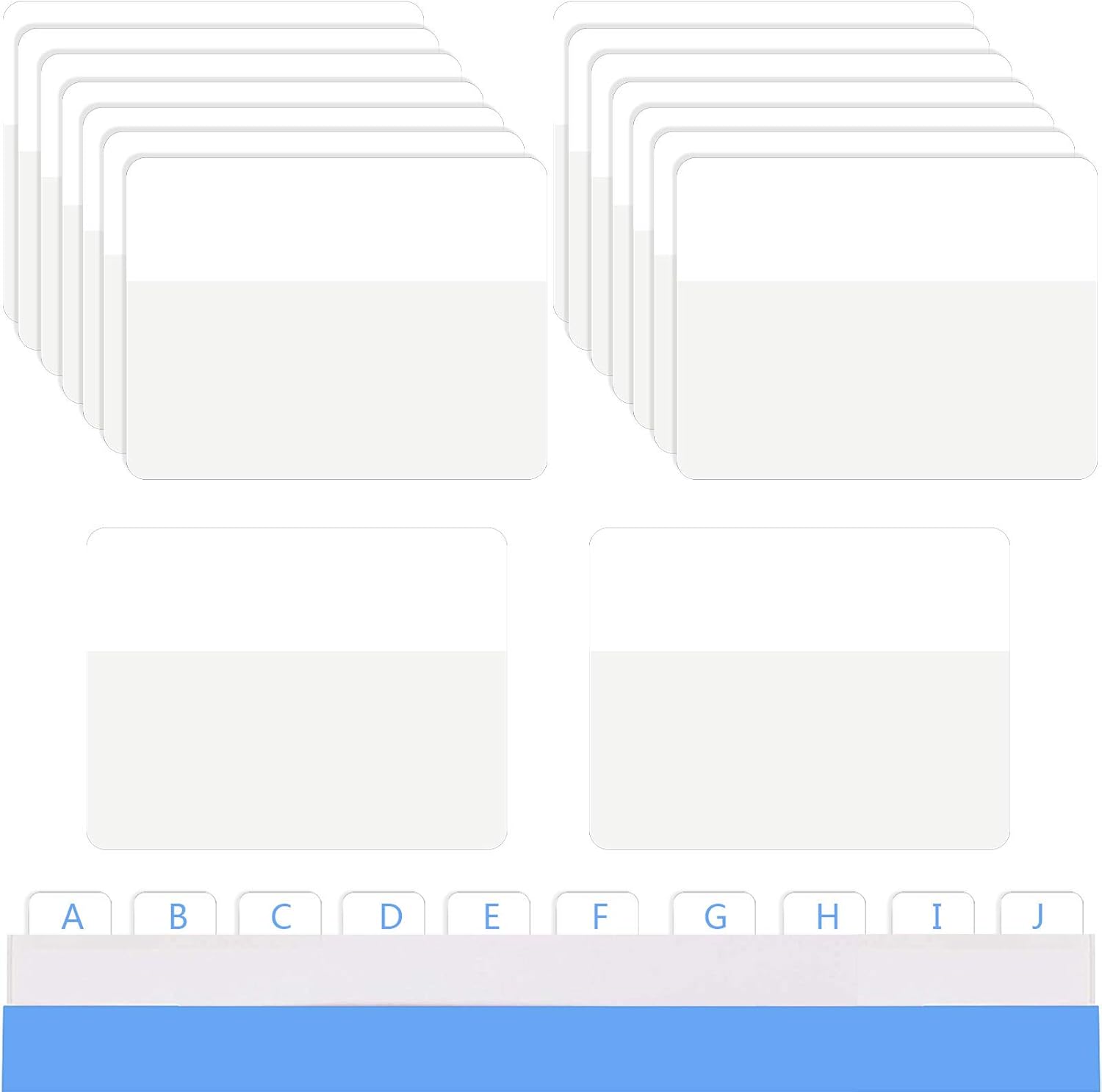 Sticky Index Tabs Page Marker Pop-up Page Flags Notes Tabs, 1.6 x 2 Inch, White (400 Pieces)