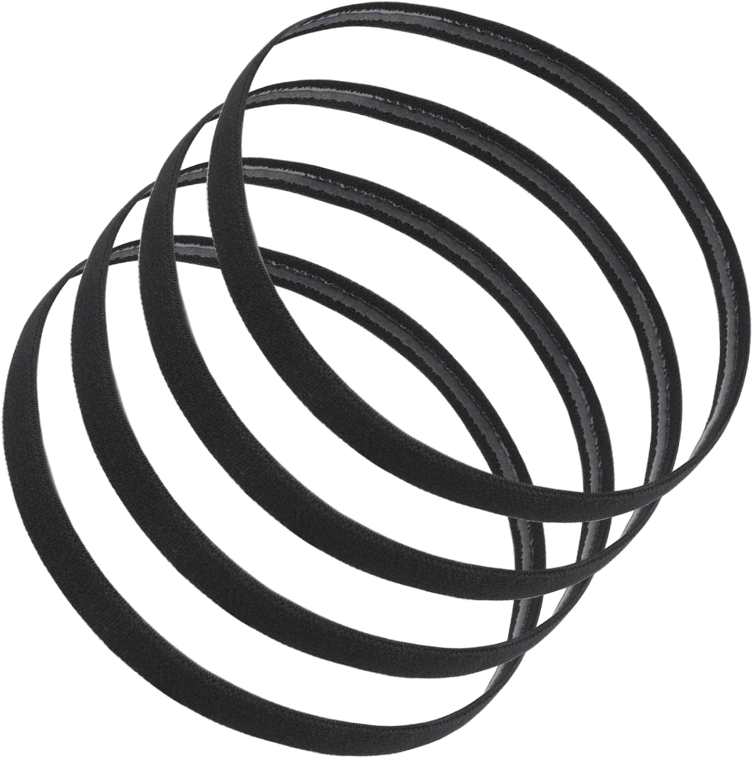 4 Pieces Running Headband Sweat Bands, Non-Slip Elastic Sport Headbands, Elastic Sports Headbands, Head Band for Hair Sports Running Yoga Outdoor