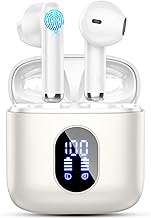 Wireless Earbuds, 2024 Bluetooth 5.4 Earbuds Hi-Fi Stereo, 3g Mini Ear Buds with 4 ENC Mic, Bluetooth Headphones in Ear, 30H USB-C LED Charging Case, IP7 Waterproof Wireless Earphones for Android iOS