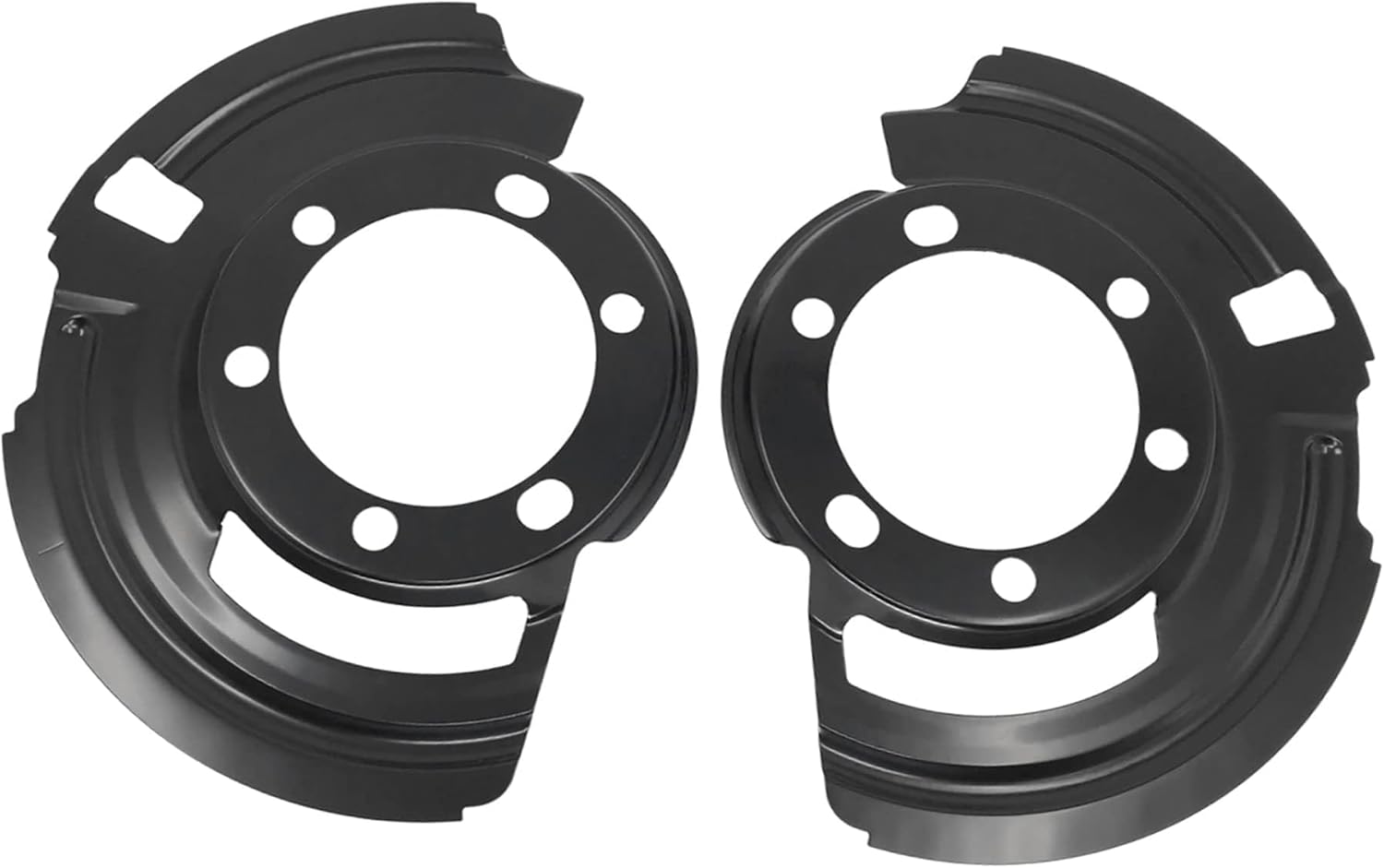 Front Left and Right Brake Dust Shield Backing Plate Compatible with Wrangler 1987-2006 Cherokee XJ 1984-2001 Grand Cherokee 1993-1998 Replace 52005477, 52005476