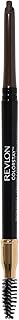 Revlon ColorStay Eyebrow Pencil with Spoolie Brush, Waterproof, Longwearing, Angled Tip Applicator for Perfect Brows, 220 Dark Brown, 0.021 oz