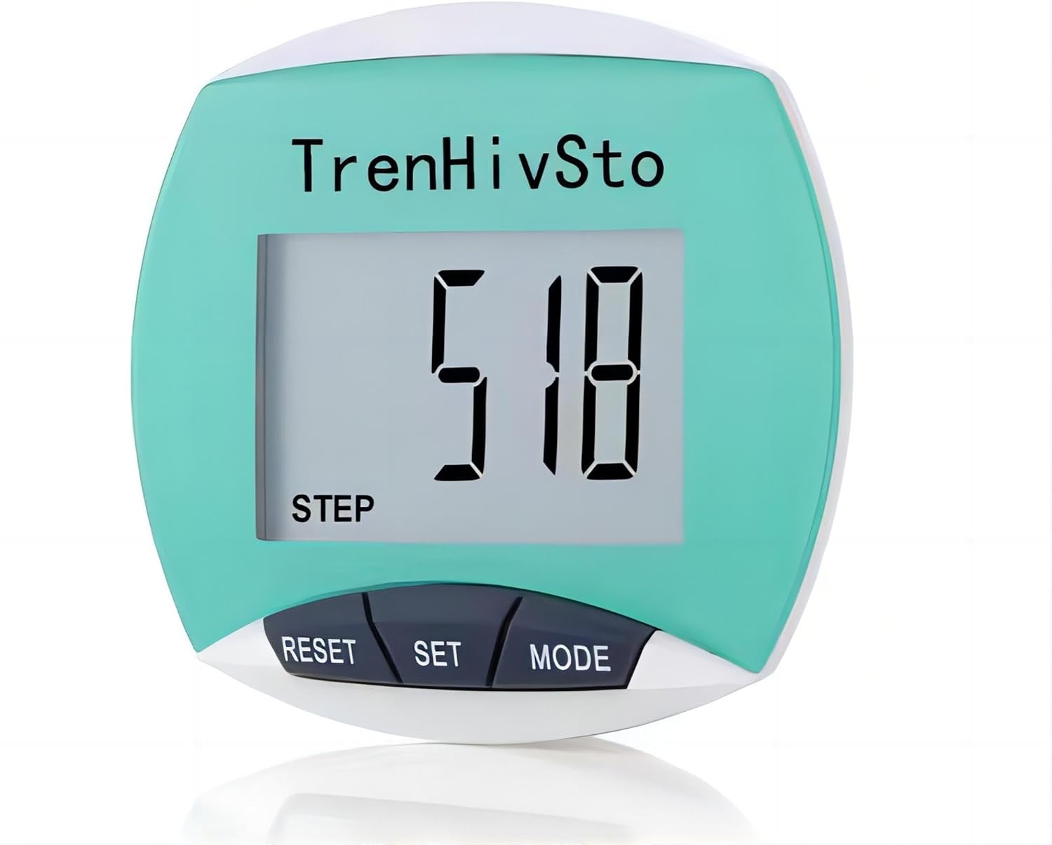 Pedometer for Walking Steps and Miles,Simple Step Counter Clip on Pedometer for Walking Steps and Miles Step Mile Tracker for Running Women Men Kids Seniors,TrenHivSto