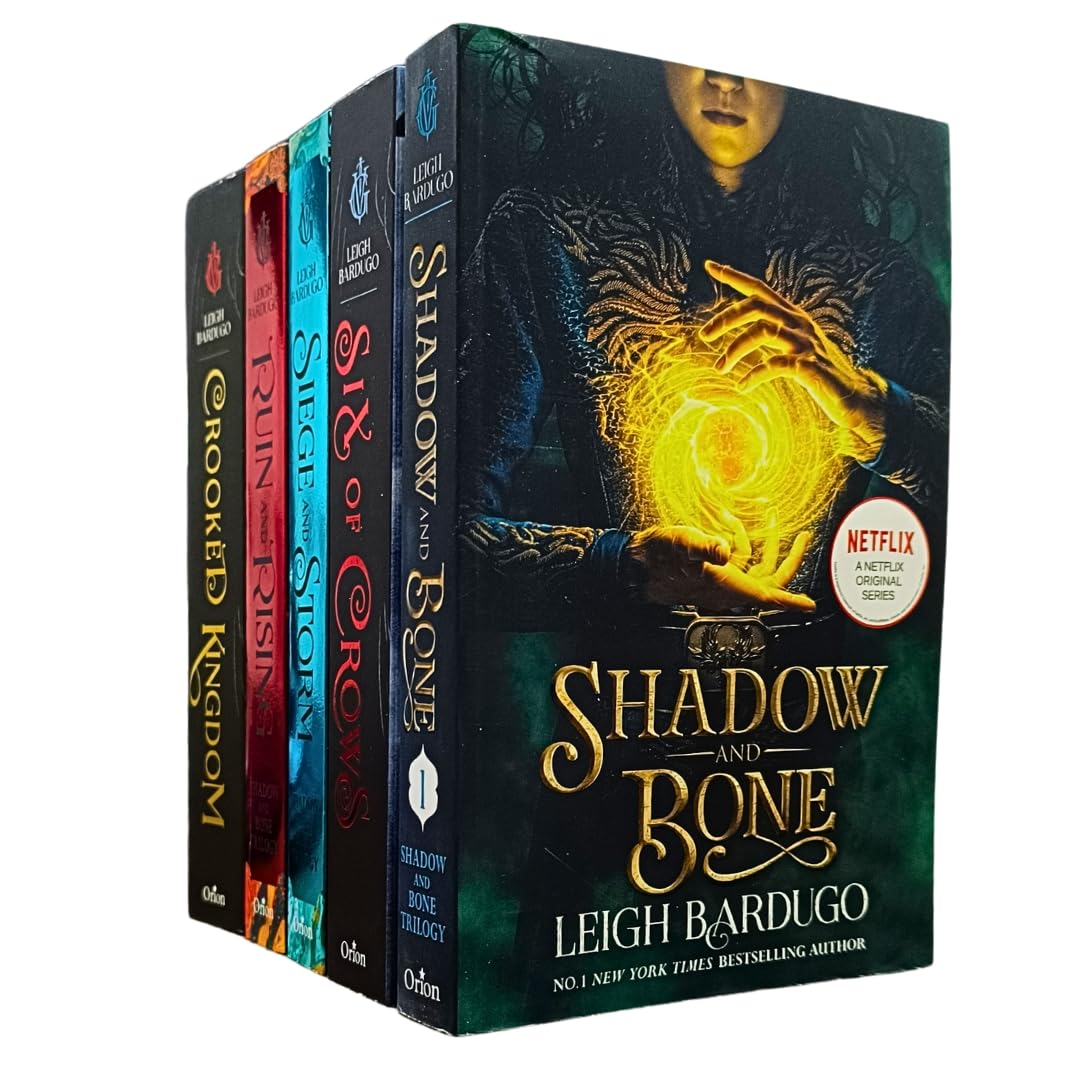 Leigh Bardugo 5 Books Set Collection and Shadow And Bone Trilogy with Grishaverse Series
