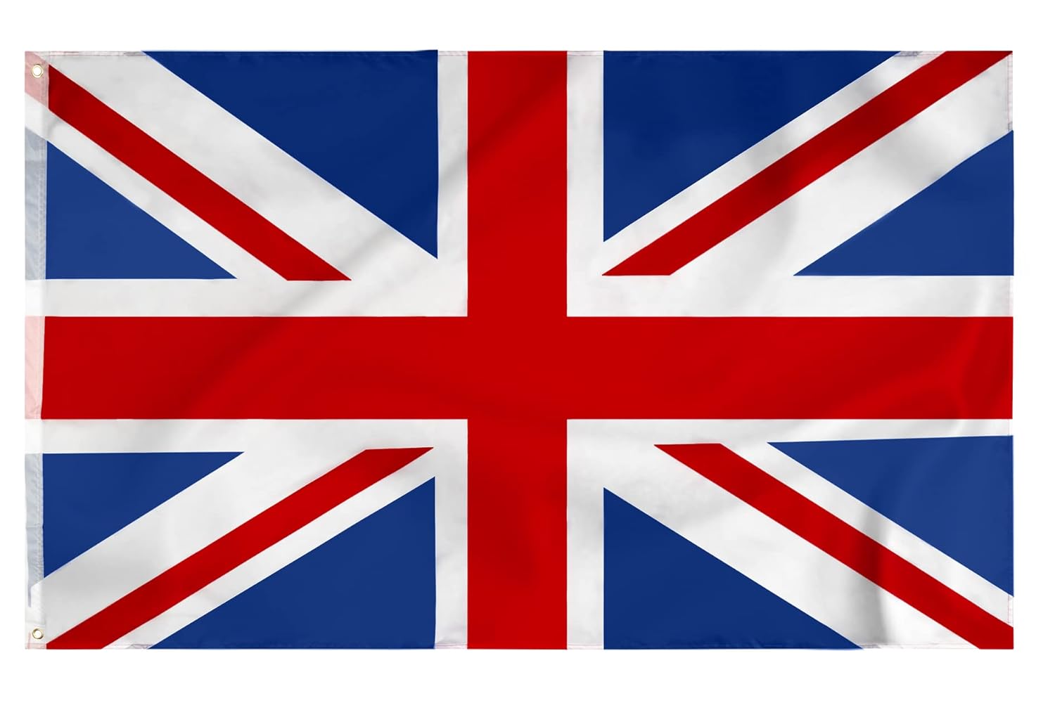 Storm&Lighthouse British Flag Union Jack Flag Great Britain UK Flags 5ft x 3ft with Eyelets Ideal for Outdoor and Indoor Use Patriotic Displays and Celebrations