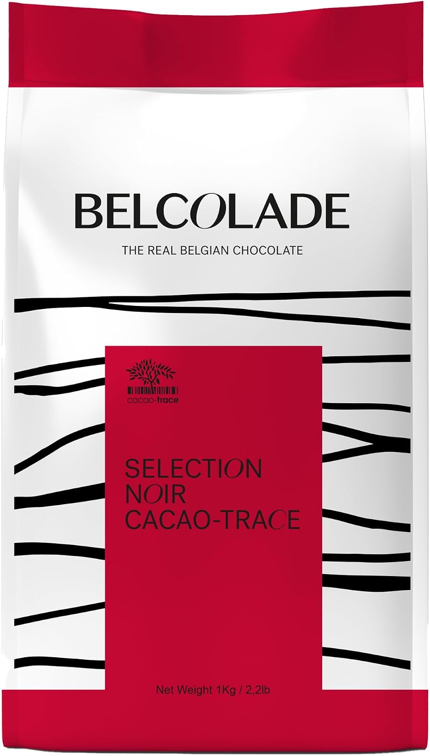 Belcolade Cacao Trace - Dark Chocolate (55%) Buttons - 1kg