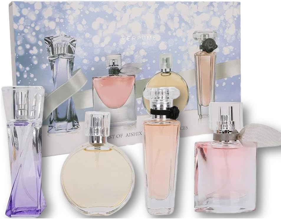 Gbbazu Sweet Fresh Eau de Parfum for Women, 4 in 1 Fruits and Flowers Fragrance Mist Set, Ladies Perfume Spray Day Night Lasting Parfum de Toilette, 25ml*4