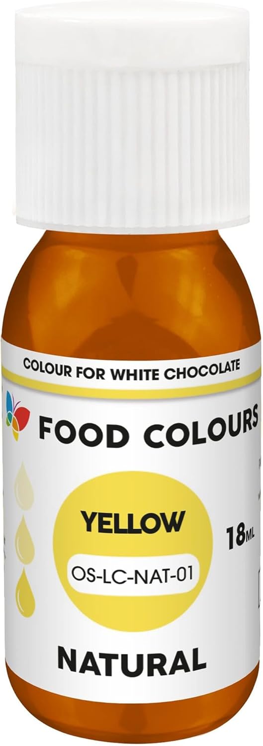 Food Colours Natural Liquid Food Colouring - Yellow 18ml