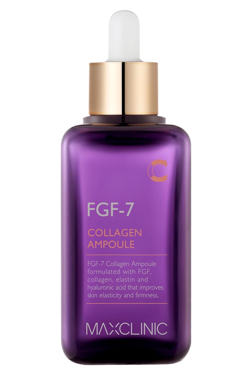 FGF-7 Collagen Ampoule | Firming Serum for Face w/ 3 Types of Collagen | Face Lifting Serum Ampoule Korean Skin Care (3.38 Fl. Oz)