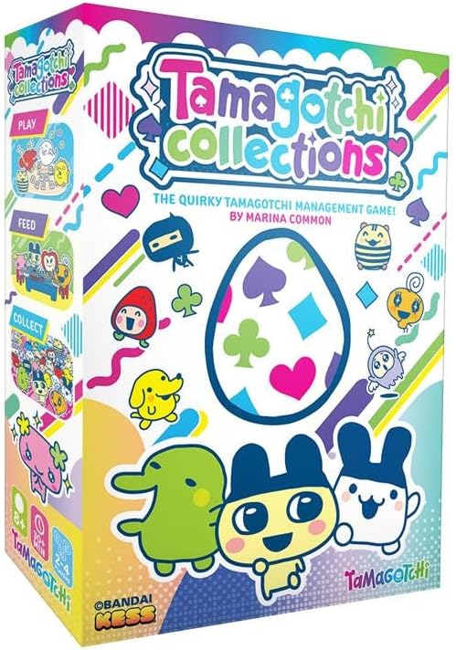 Tamagotchi Collections - The Quirky Tomagotchi Management Game: Feed, Play, and Care for Your Friends. for Ages 8 Years and up - 2 to 4 Players