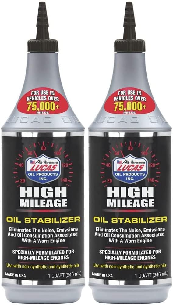 LUCAS Oil 10118 High Mileage Oil Stabilizer (Pack of 2) (2)