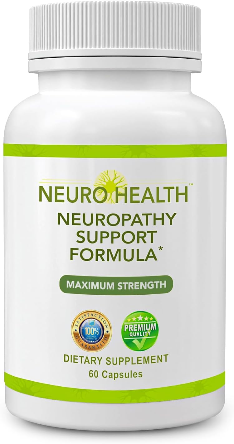 Nerve Support Formula for Neuropathy - Your Nerve Savior Supplement with B Vitamins and Alpha Lipoic Acid - Rapid Absorption for Nerve Discomfort Relief - 60 Capsules