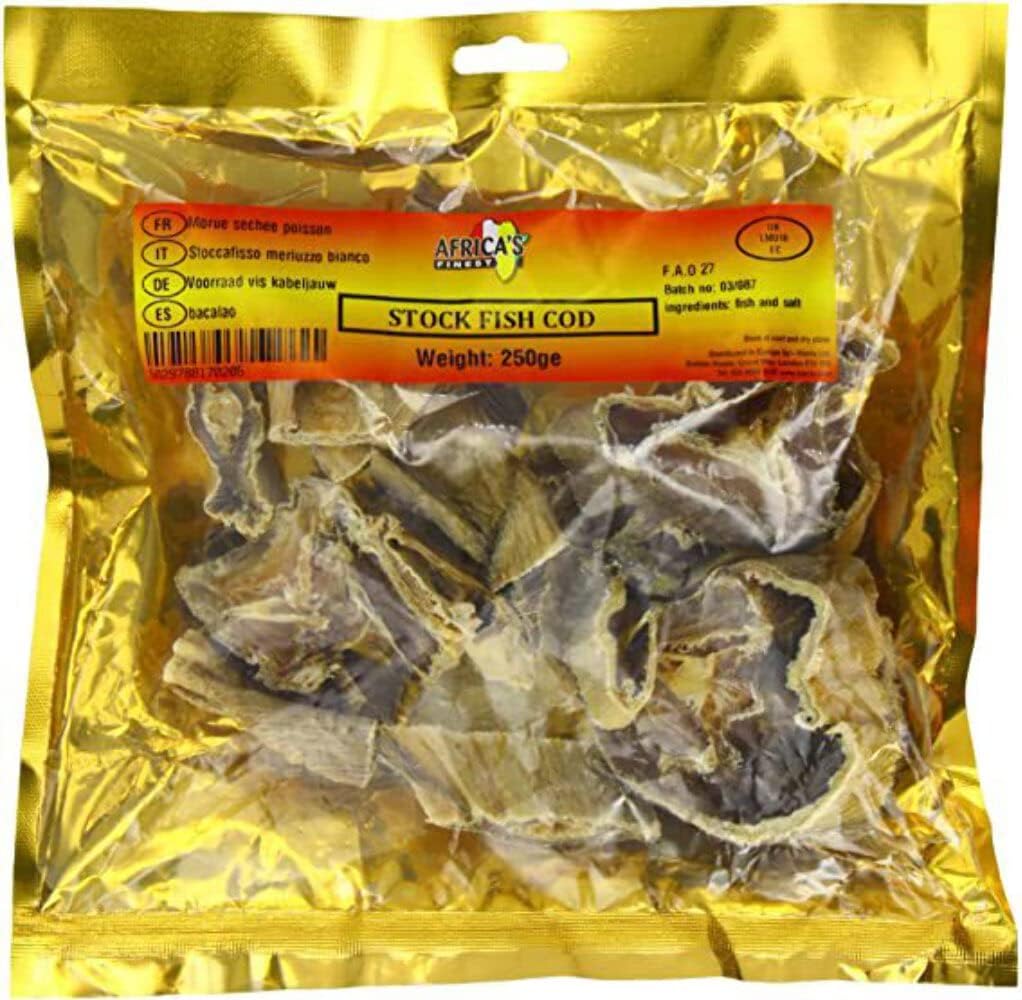 Africa’s Finest Stockfish Cod 100g