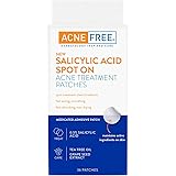 AcneFree Salicylic Acid Spot On Acne Treatment Patches, Pimple Spot Treatment, 36 Count